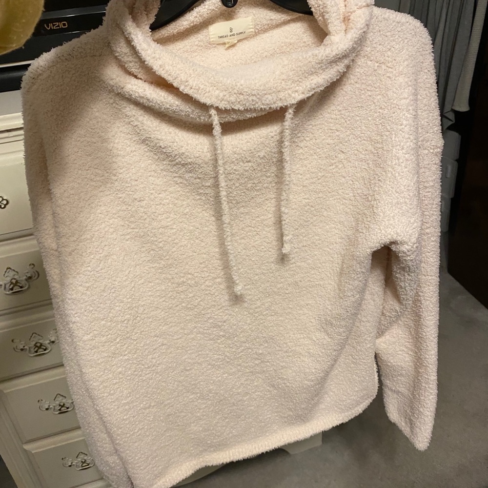 Thread and Supply Cowl Neck Sweater